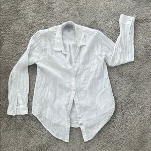 Rails white Ellis Gauze Shirt